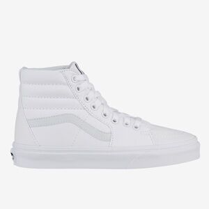 Vans Sk8-Hi Reissue High Top in White Leather